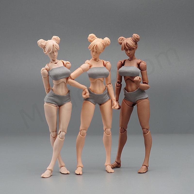 Good Smile Company Figma - Dritte Generation 1/12 Superflexible weibliche Actionfigur