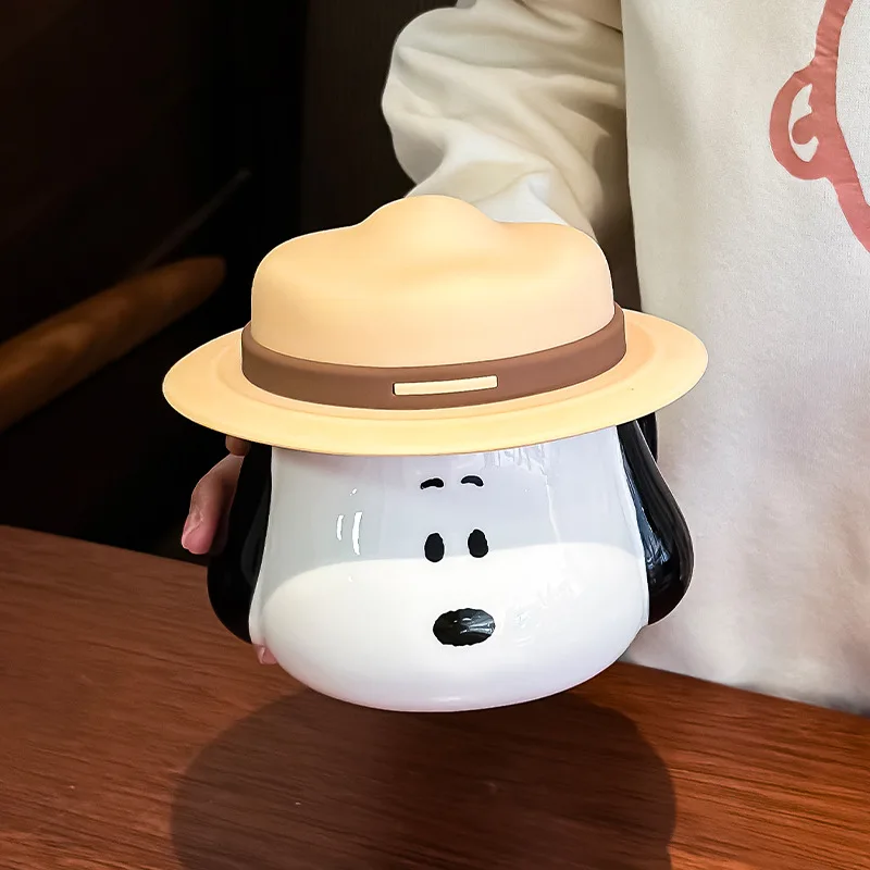 Snoopy Strohhut-Design Keramik – Anime Merchandise Mugs Bewertung und Preis